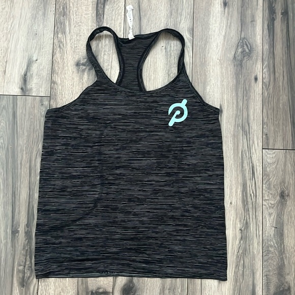 Lululemon x Peloton razorback grey tank size 12 women’s - Picture 1 of 3